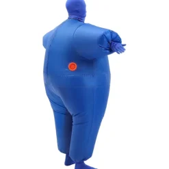 AcserGery 2025 Senaste Modell Uppblåsbar Maskeradkostym Helkroppsdräkt Luftblås Kostymer Jumpsuit Dräkt Blå><noscript><img width=