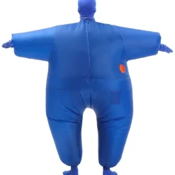 AcserGery 2025 Senaste Modell Uppblåsbar Maskeradkostym Helkroppsdräkt Luftblås Kostymer Jumpsuit Dräkt Blå><noscript><img width=