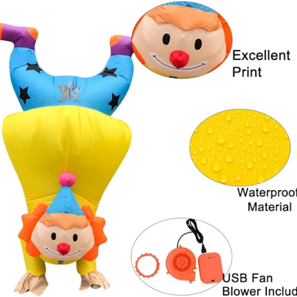 AcserGery 2025 Senaste Modell Uppblåsbar Kostym Blås Upp Kostym Party Spel Halloween Kostym Cosplay Fancy Party Kostym Jul Jumpsuit> Dräkter