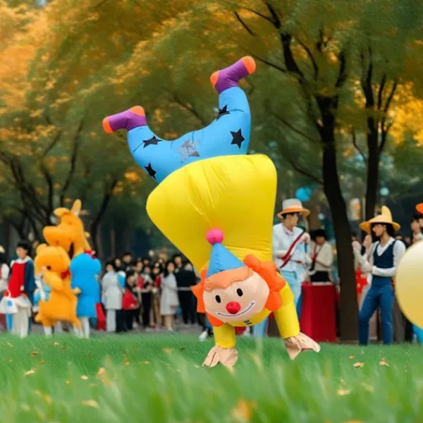 AcserGery 2025 Senaste Modell Uppblåsbar Kostym Blås Upp Kostym Party Spel Halloween Kostym Cosplay Fancy Party Kostym Jul Jumpsuit> Dräkter