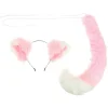 HAPPYSHOP 1 Set Barn Scen Pannband Djur Pälsig Svans Djur Cosplay Party Rekvisita> Tillbehör