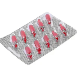 1 Set Fake Blood Pills Halloween Skräcktillbehör Halloween Blodfest Rekvisita> Smink