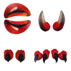 BraVärde 1 set för Halloween-dekorationer - lingling}> Smink