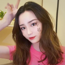 1 set smink ögonmakeup fjärilstämpel transparent stämpel smör><noscript><img width=