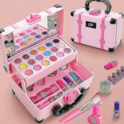 1 set Sminkset för barn, säkra kosmetiska leksaker, kosmetikaleksaker (,) från Centure Shop> Smink