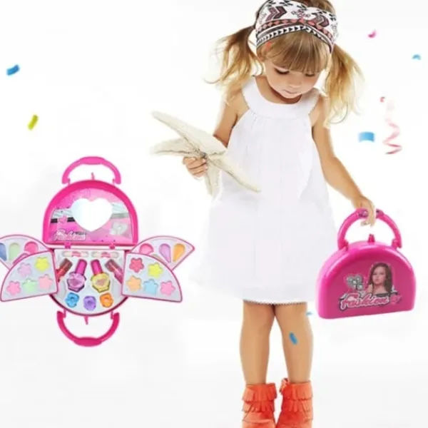 1 Set Sminkset för Flickor Tvättbart Sminkset för Småbarn Barn> Smink