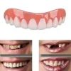 2 Set Tandproteser, Övre och Nedre Käkproteser, Naturliga och Bekväma, Skyddar Tänderna och Återfår ett Självförtroende-fyllt Leende> Tillbehör