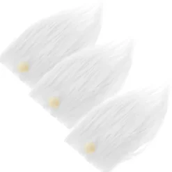 3 Set Tomteskägg Tillbehör Handgjorda Tomte Skägg Förklippta Tomteskägg Fusk Skägg> Tillbehör
