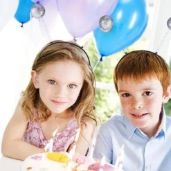 3 st Alien Hårband Alien Kostym Huvudbonad Huvudloop Marsantenn för Festklänning Cosplay (Grön)><noscript><img width=