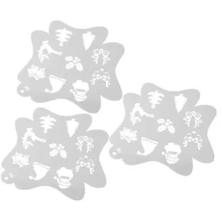 3 st Ansikts- och kroppsmålningsschabloner för barn Julkonst><noscript><img width=