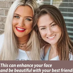 10 st. Ansiktstillfälliga tatueringar fräknar smink klistermärke falska fräknar><noscript><img width=