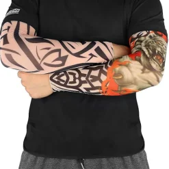 6 st Art Arm Fake Tattoo Sleeves Cover för Unisex Party Cool Man Woman Fashion Tattoos & Body Art Tillfällig Vattentät><noscript><img width=