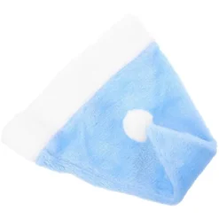 BRONZE 1 st Blå Jultomte Hatt Jul Sjungande Dekoration för Barn Juldekorationspåse [BR] 40.00X30.00X1.00CM><noscript><img width=