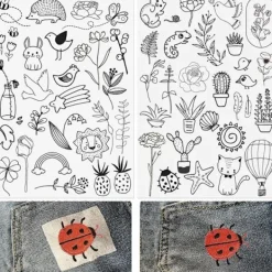 2 st broderippper Hndsömnd Stbilistorer> Smink