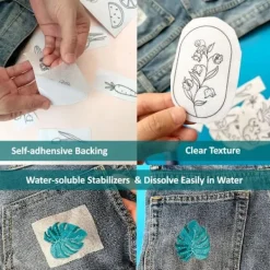 2 st broderipapper Handstygn Stabilisatorer><noscript><img width=