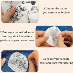 EURL 2 st broderipapper Handstygn Stabilisatorer><noscript><img width=