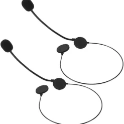 BRONZE 2 st Cosplay Hörlurar Tillbehör Falsk Mikrofon Hörlurar för Rockstjärna Sångare Dekoration för Hallo [BR]><noscript><img width=