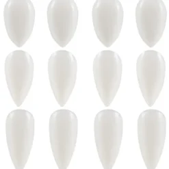 12 st Cosplay Huggtänder Vampyrtänder Halloweenfest Låtsaständer Vampyrtänder Rekvisita Maskerad Tillbehör> Tillbehör