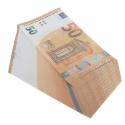 100 st Euro rekvisita lek kul låtsas kontanter rekvisita valör magiska rekvisita A-FÄRG B(WS)> Tillbehör