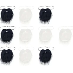 FMYSJ 10 st Fake Skägg Performance Skägg Rekvisita Halloween Cosplay Skägg (FMY) M> Tillbehör