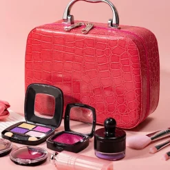 LBSS 11/21 st falska sminkleksaker för flickor Bärbara tvättbara sminkleksaker för små flickor><noscript><img width=