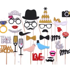 OCEAN 31 st Fotorekvisita Färgglada Rekvisita Fotobås Rekvisita för Bröllop> Tillbehör