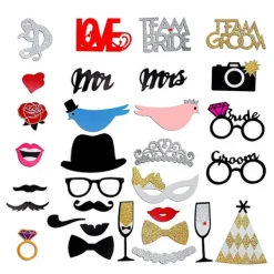 OCEAN 31 st Fotorekvisita Färgglada Rekvisita Fotobås Rekvisita för Bröllop><noscript><img width=