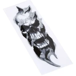 2 st Gaffel Döskalle Dekaler för Harley Sportster Softail Dyna Electra Street Glide><noscript><img width=