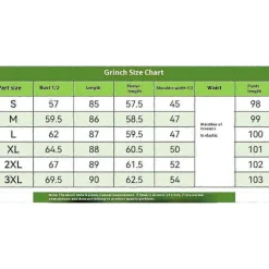 7 st Grinhen Kostym Jul osplay Vuxen Tomtedräkt Set + Mask A-Perfet 3XL><noscript><img width=