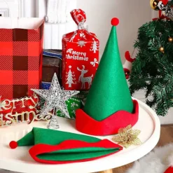 4 st Gröna Filttomteluvor Jultomteluva Julhelgfest><noscript><img width=