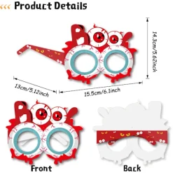 #8 st Halloween Pappersglasögon Dekorationer Fotobås Fotografering Pro#><noscript><img width=