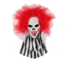 1 st Halloween Skräck Clown Krans Dörrhängande Krans Dekoration> Masker