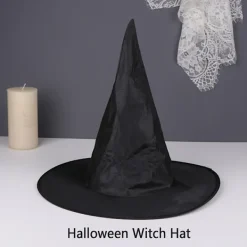 Jettbuying 1 st Halloween svart häxhatt mössa hängande häxhatt för Hallowe onesize> Huvudbonader