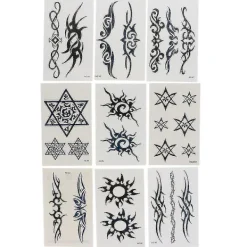 36 st Halloween-klistermärken för Halloween-dekorationer> Smink