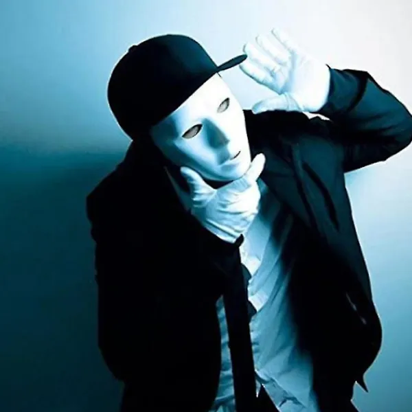 10 st Halloweenmasker av plast för pyssel och målning Stil 1-max> Masker