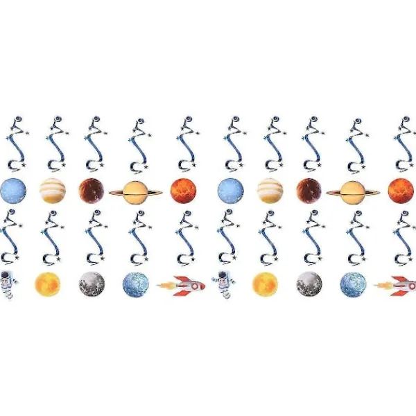 20 st Hängande Virvel Planet Tema Spiral Party Tillbehör För Samling Födelsedag Afternoon Tea> Smink