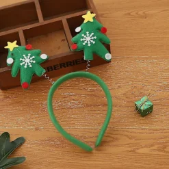 2 st jul-diadem med renar, hårband, huvudbonad för julparty><noscript><img width=