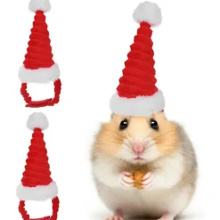 #2 st julhatt för katt kanin tomteluva tomteluva jul #> Huvudbonader