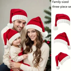 FMYSJ 3 st Julhattar, Varm Höst- och Vintermössa för Kvinnor & Män, Stretchig Unisexdesign, Perfekt Julklapp, Jultillbehör, Festliga (FMY) 6PCS(big)><noscript><img width=