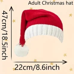 FMYSJ 3 st Julhattar, Varm Höst- och Vintermössa för Kvinnor & Män, Stretchig Unisexdesign, Perfekt Julklapp, Jultillbehör, Festliga (FMY) 6PCS(big)><noscript><img width=