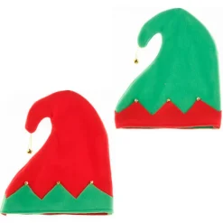 1 st jultomtehatt jultomtestil hatt röd grön flanell><noscript><img width=