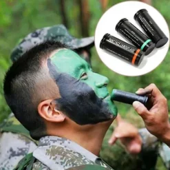 NeunWolken 3 st kamouflage ansiktsfärg pinnar kit armé militär CS ansiktscamo skog jakttillbehör><noscript><img width=