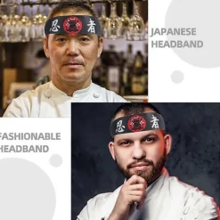 unbranded 4 st Karate Hårband Huvudband Karate Hårband Japanskt Hårband Kock Hårband><noscript><img width=