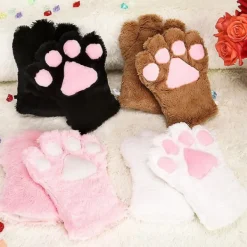 5 st Kreativa Katt Cosplay Kostym Kattunge Svansöron Krage Tassar G><noscript><img width=