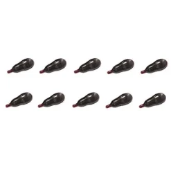 FMYSJ 10 st Lek-verktyg Halloweenfesttillbehör Halloween Falskt Blod Falskt Blodkapslar Falskt Blodkapslar (FMY) 2.5X1CM> Smink