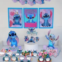 8/16/24 st Lilo & Stitch Papper Roliga Glasögon Set för Fest Fotobås Rekvisita, Strandfest Tillbehör Nyhetspresenter> Tillbehör