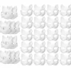 FMYSJ 30 st Maskerad Blank Mask Kattmasker Kostym Cosplay Mask DIY Omålad Kattmask (FMY)> Masker