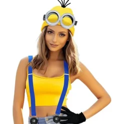 Holocky 4 st Minions Halloween Kostymtillbehör för Vuxna><noscript><img width=
