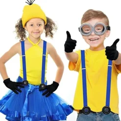 4 st Minions Halloween Kostymtillbehör för Vuxna-FA-><noscript><img width=