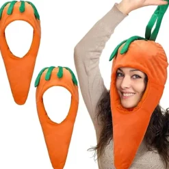 Holocky 1 st Morotshatt Rolig Morotshuvudbonad Nyhet Unisex Grönsaker Present> Huvudbonader